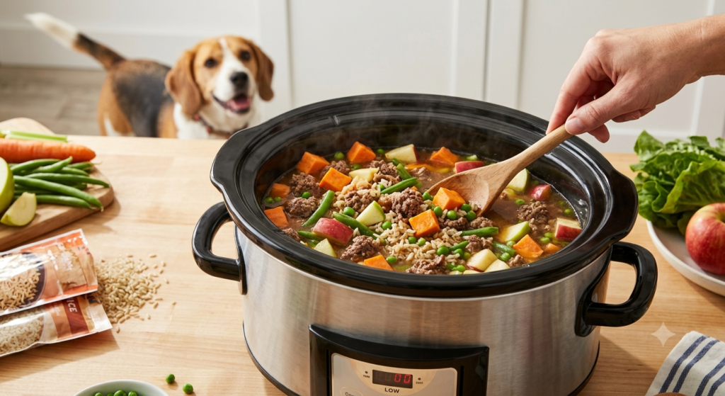 crockpot dog food recipes