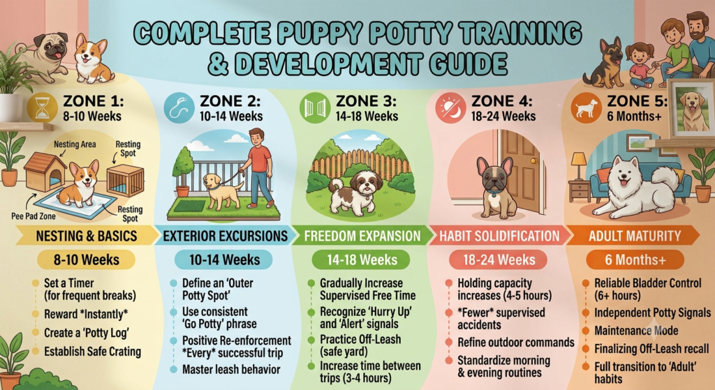 ๐ถ Ultimate Puppy Potty Training Schedule by Age: The Complete Step-by-Step Guide Puppy Potty Training Schedule by Age