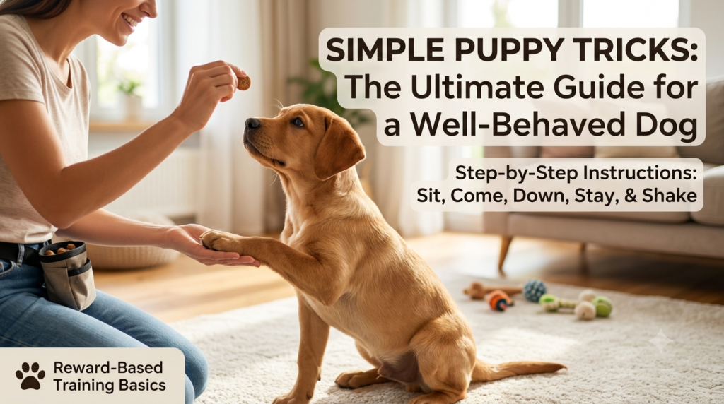 simple puppy tricks